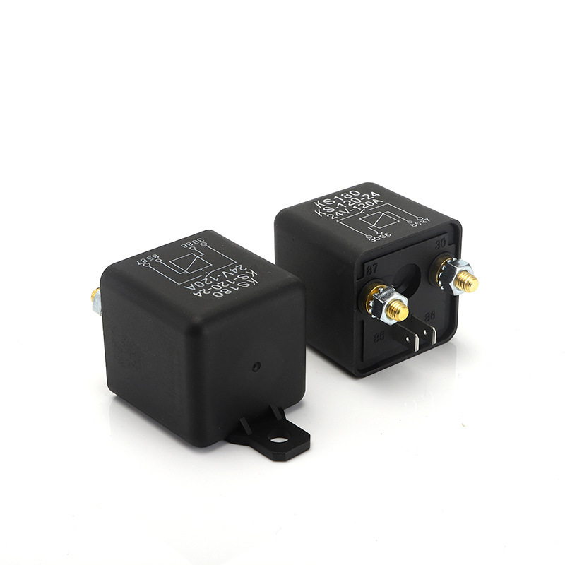 启动继电器汽车继电器ks180 ks-120-24 24v-120a直流继电器