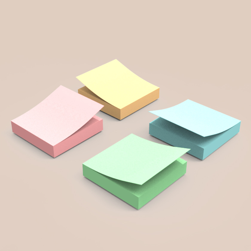 便利贴创意便签本简约学生便签纸可撕可爱套装便签本