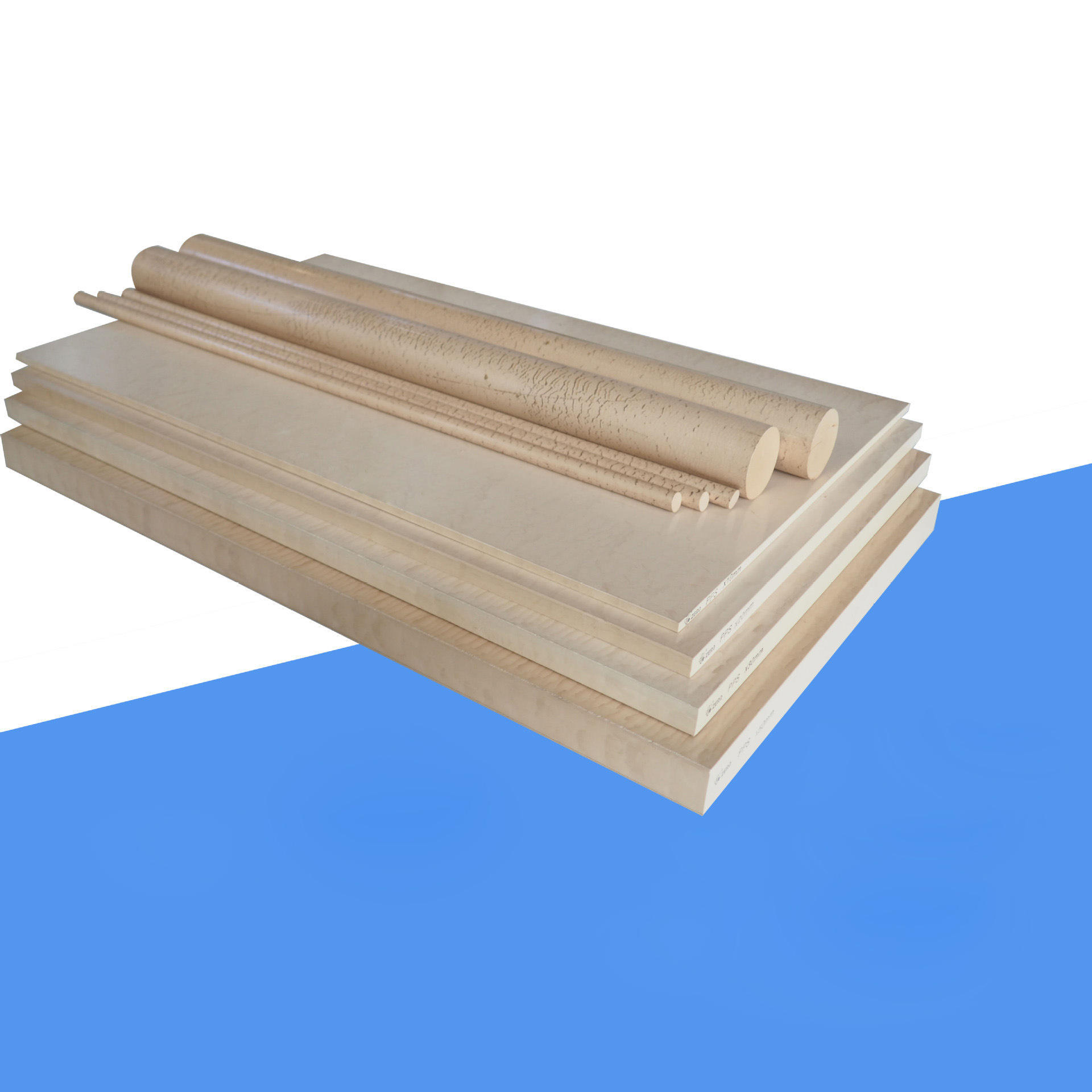 聚苯硫醚板材板材批发 米黄色本色pps工程塑料 厂家pps板材多规格