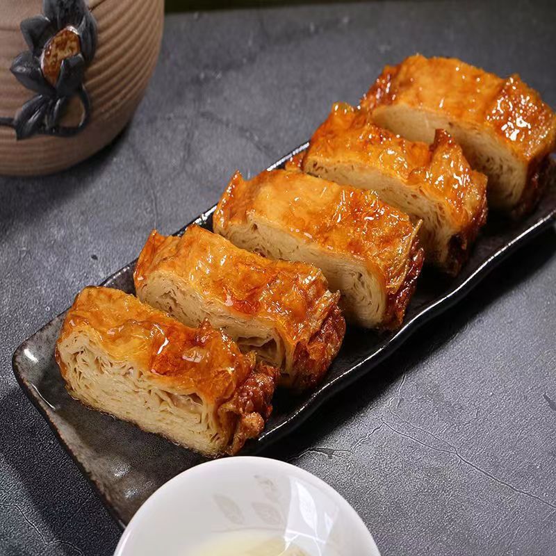 素烧鹅160g大包装手撕即食豆腐皮素肉豆制品斋菜素肠小吃零食批发