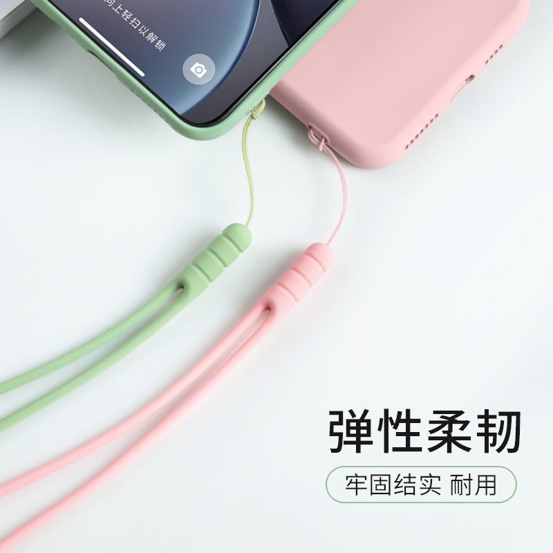 In Stock Wholesale Mobile Phone Lanyard Liquid Short Earphone Box Water Cup U Disk Hand Warmer Silicon Hand Rope Liquid Lanyard