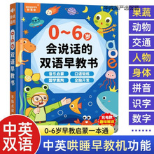 -岁会说话的有声早教书宝宝启蒙学习机点读发声书儿童玩具