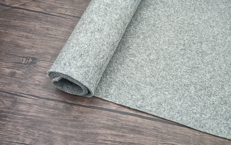 加厚5mm澳羊毛书画毡1*2米毛毡布绘画毯毛笔字毡垫书法国画羊毛毡