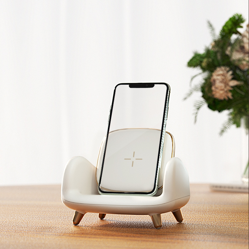 Sofa Arm Chair Wireless Charger Suitable for Apple Iso Android Mobile Phone 15W Fast Charging New Product