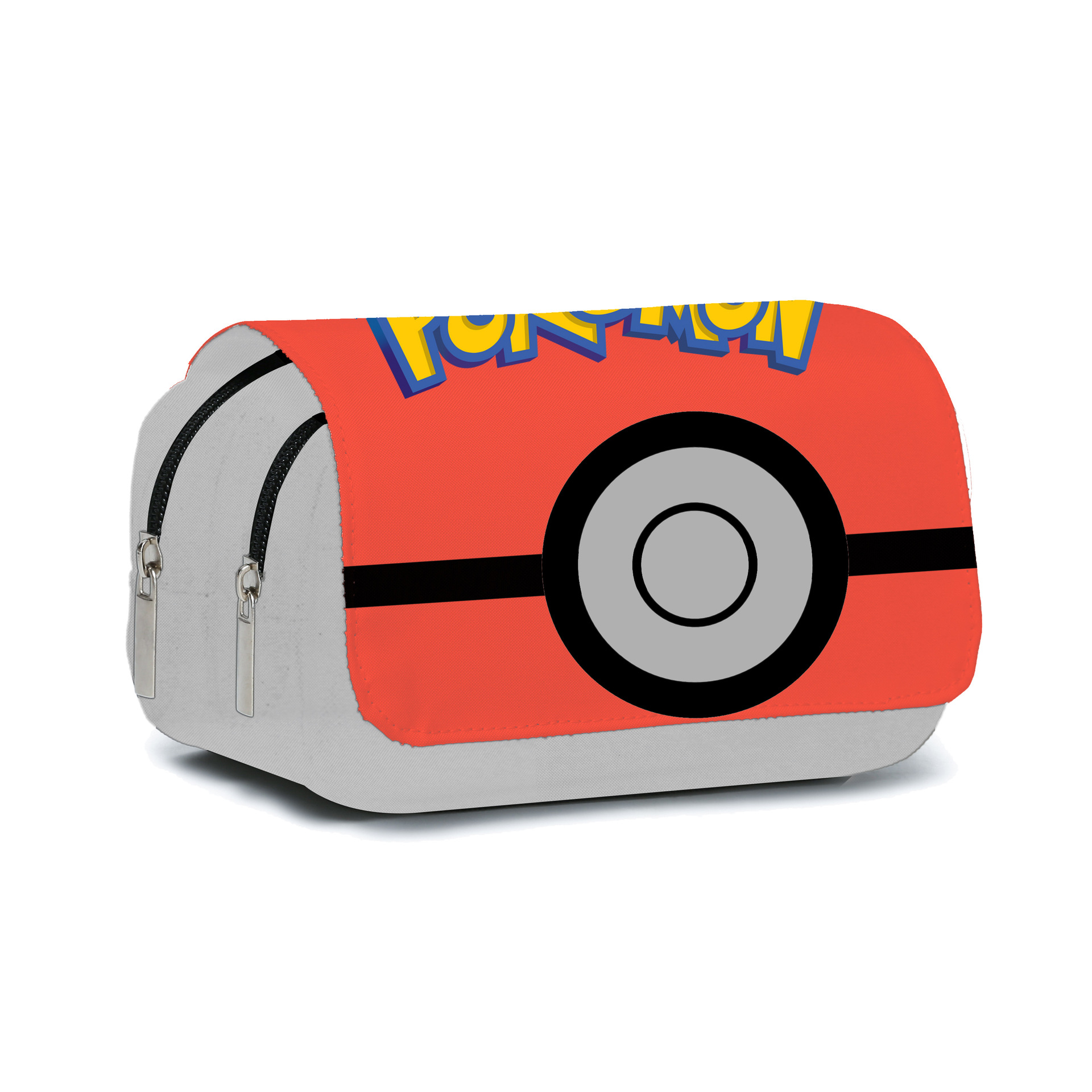 现货皮卡丘pikachu卡通动漫跨境款笔袋铅笔盒小学生书卡通文具盒