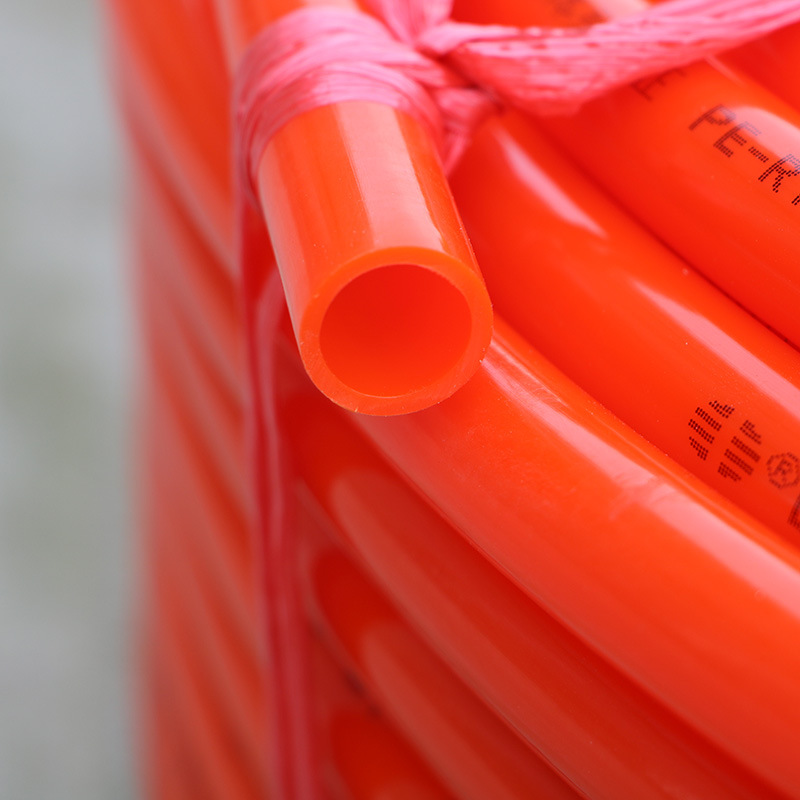 佛山日丰地暖管pex管pert地暖管 橙色哑光地暖管地热管地暖专用管