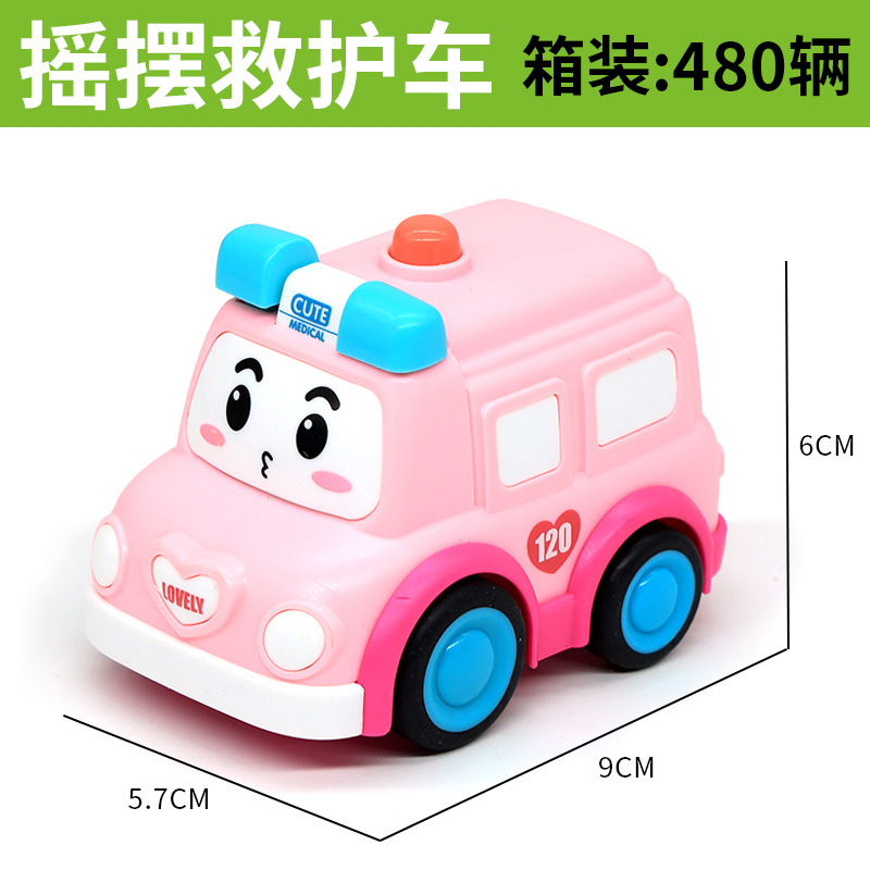 Toy Car Children's Toy Wholesale Stall Stall Night Market Popular Boy Inertia Four-Wheel Drive off-Road Power Control Car