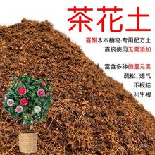 茶花营养土包邮喜酸性土壤植物盆栽种植山茶花土红土有机花泥