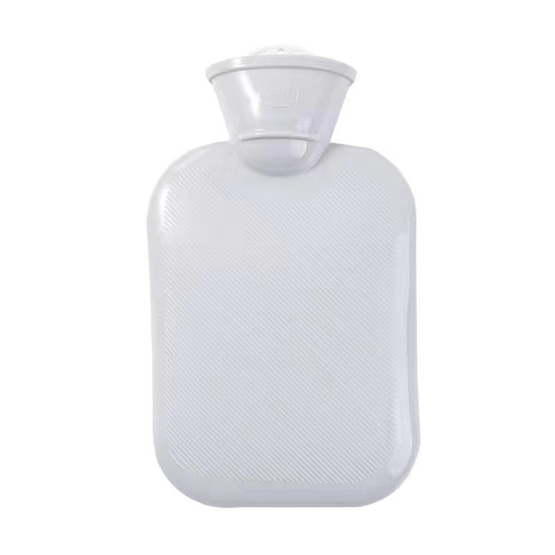 New Plush Hot Compress Belly Hot-Water Bag PVC Thickened Household Removable and Washable Water Injection Explosion-Proof Hot Water Bag Wholesale