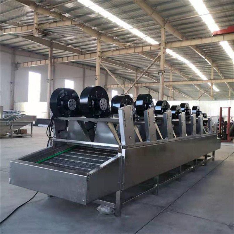 网带式风干除水机 不锈钢强流风干机 翻转式果蔬风干机
