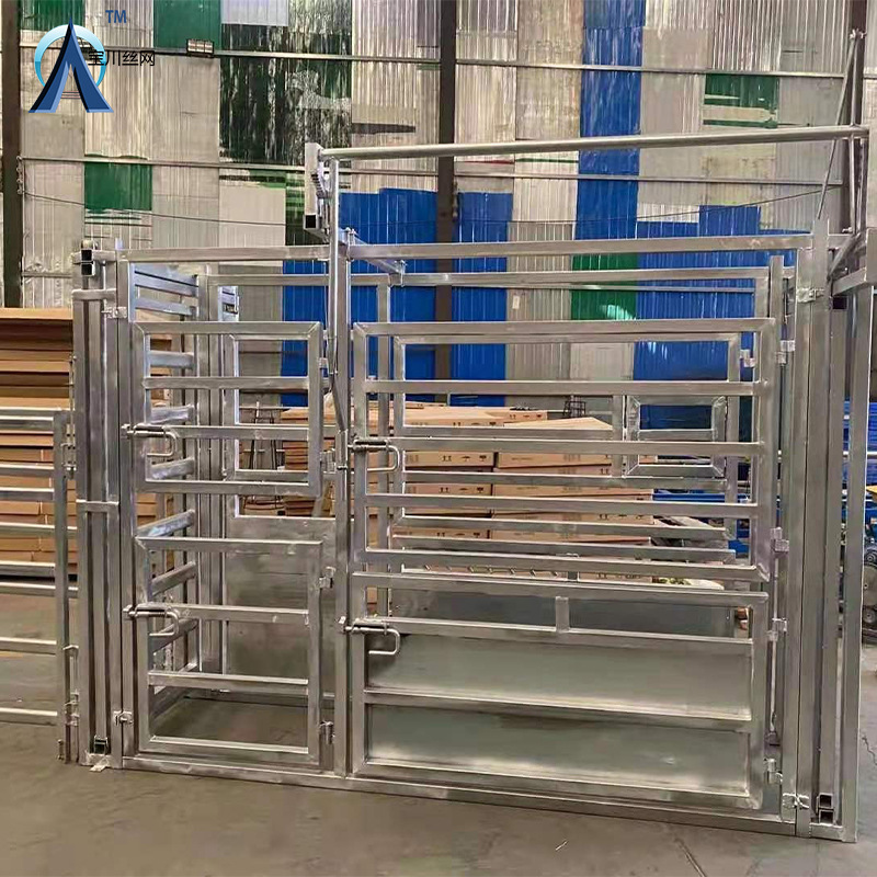 架专用畜牧设备牛固定架子牲畜防疫称重定位栏组合式围栏牛保定