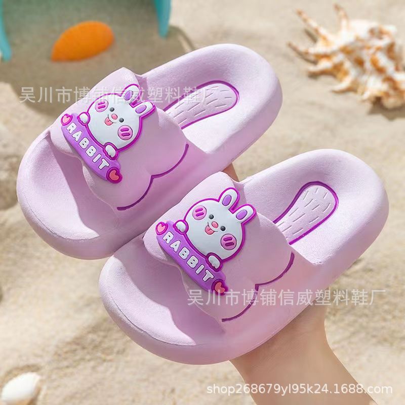 2023 New Cartoon Summer Beach Children Children's Slippers Trendy Slippers Casual New Female Child Sandals