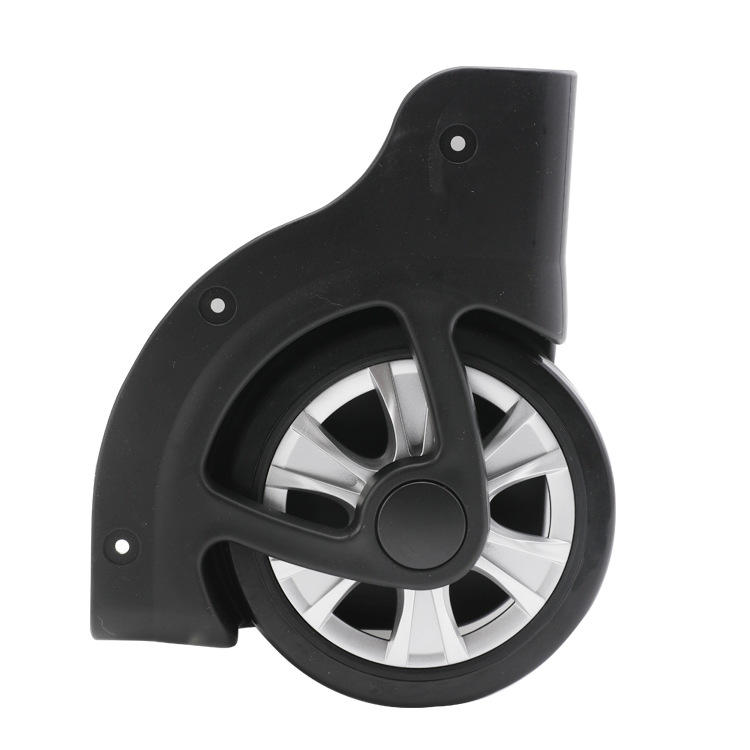 定制行李箱轮子 箱包配件脚轮 软箱定向脚轮 拉杆箱书包配件脚轮