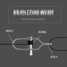 葡萄架紧线器钢丝拉紧环大棚紧绳器紧丝扣小型钢丝拉紧器铁丝卡扣