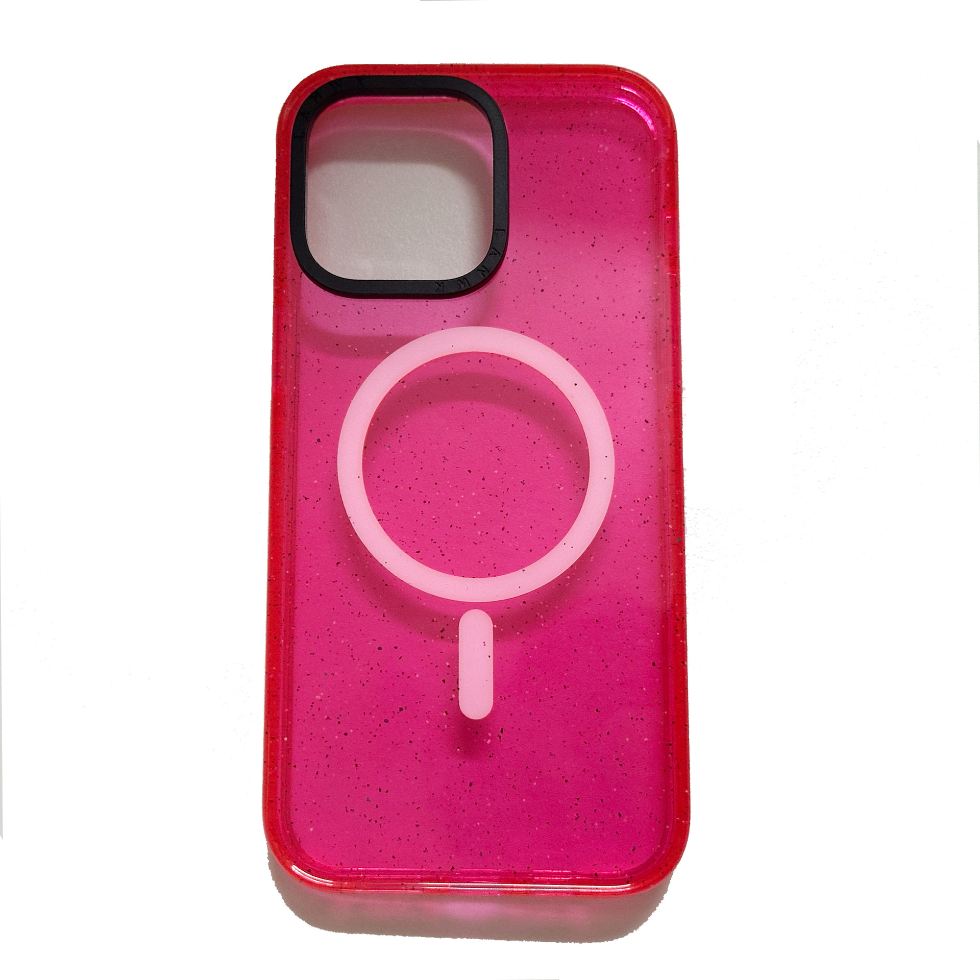 外贸苹果15imd手机壳适用iphone15promax双面iml透明闪粉厚手机套