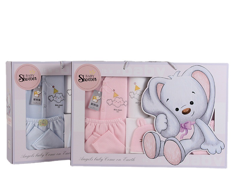 Baby Gift Package Clothes Suit Newborn Gift Gift for One Month Old Baby Clothing Newborn Supplies Spring, Autumn and Winter