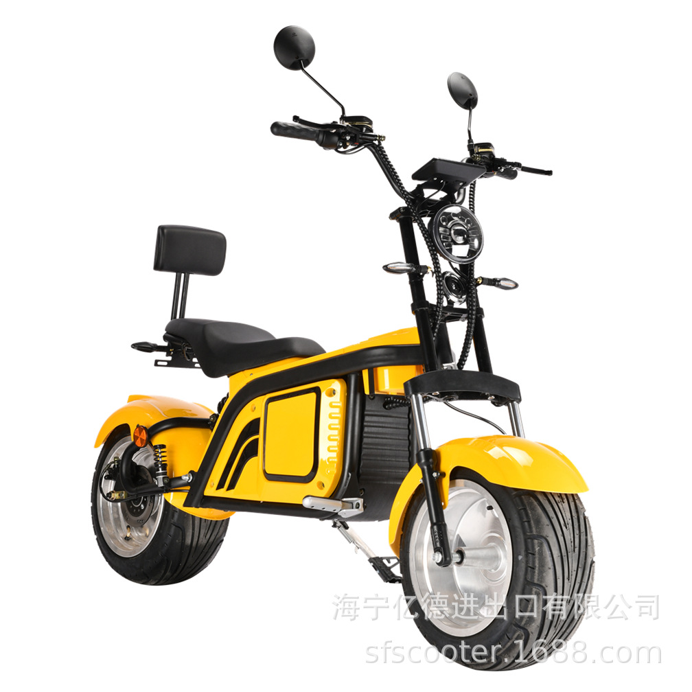 新品哈雷太子复古摩托车哈雷车电动车城市代步车电瓶车chopper