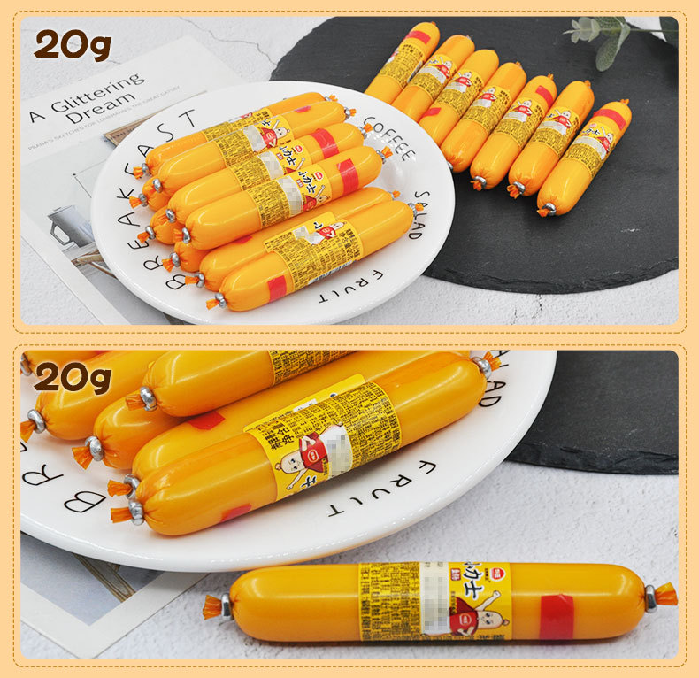 韩国原装进口海牌小力士鱼肠1kg桶宝宝即食鱼零食鳕鱼肠非婴幼儿