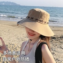 西部牛仔帽子女夏季渔夫帽男士遮阳防晒户外登山旅游爬山钓鱼徒步