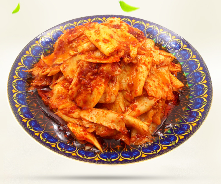 250g装牛板筋东北大妈自拌牛板筋朝鲜风味延边香辣味牛肉板筋批发