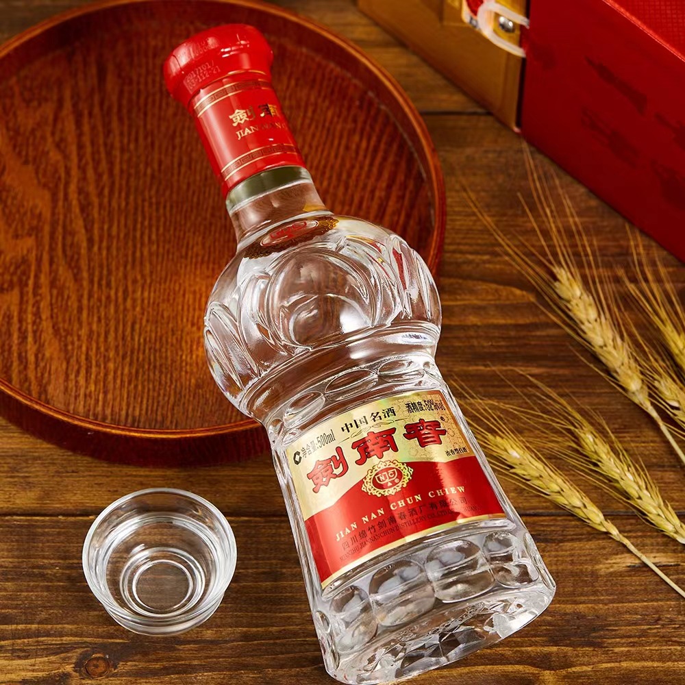 四川剑南春 水晶剑 52度  38度整箱装 500ml*6瓶 浓香型白酒