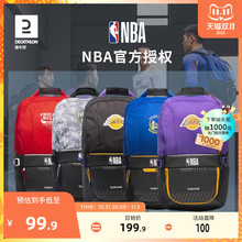 nba湖人勇士队雄鹿篮网快船队篮球背包男训练包双肩书包鞋包定制