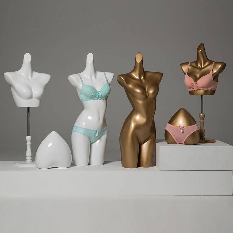 模特道具女全身半身内衣模型假人橱窗展示道具泳衣聚拢胸罩模特架