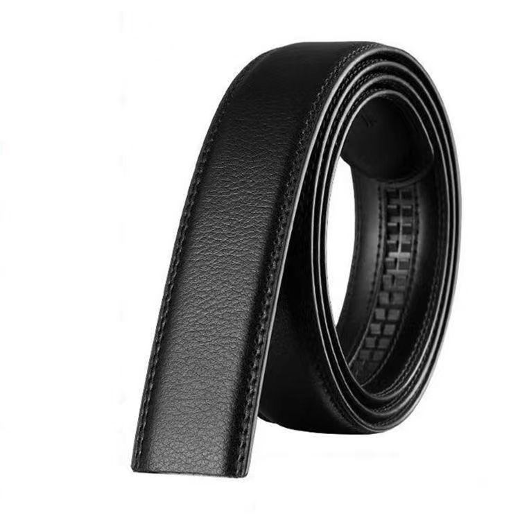 ancient lenwave leather belt men‘s non-lead comfort click belt headless pant belt men‘s pvc wholesale factory supply