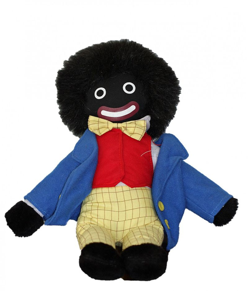 外贸新款 golliwog plush 黑脸黑短发布娃娃毛绒玩具 玩偶 公仔