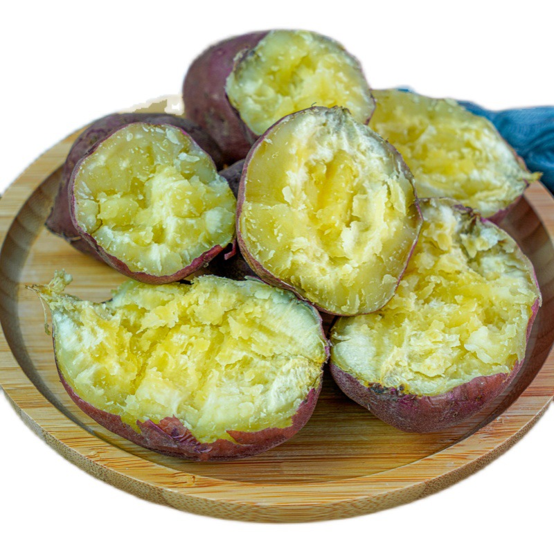 海南澄迈桥头富硒地瓜新鲜红薯桥沙板栗薯番薯大圆果5斤带箱10斤