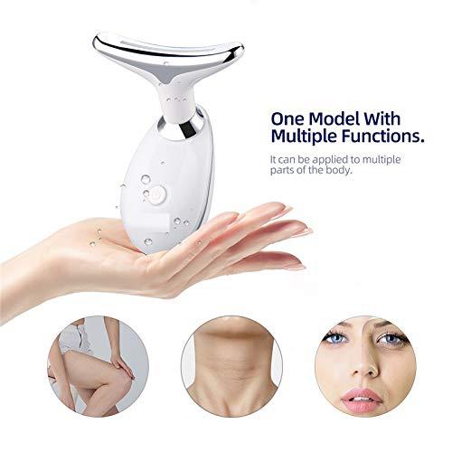 amazon hot 7-in-1 facial massage instrument neck beauty instrument micro-current home neck care beauty instrument