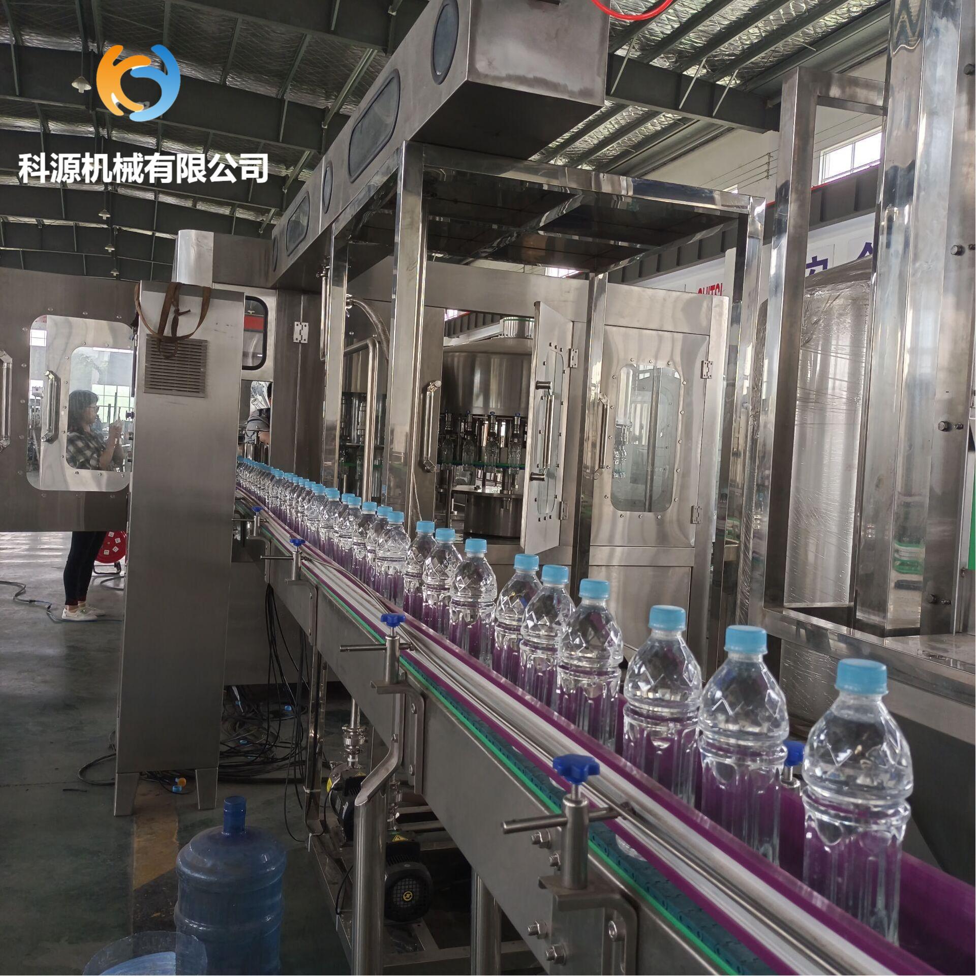 全自动矿泉水灌装机生产线设备小瓶装水纯净水灌装机生产线设备