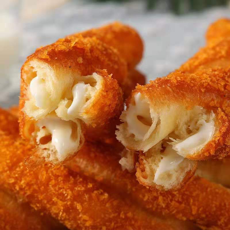 现炸网红酸奶麻花爆浆夹心手撕零食品小吃批发早餐软面包年货包邮