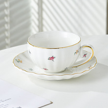 小清新茶杯咖啡杯碟套装轻奢下午茶红茶杯下午茶套装咖啡杯碟套装