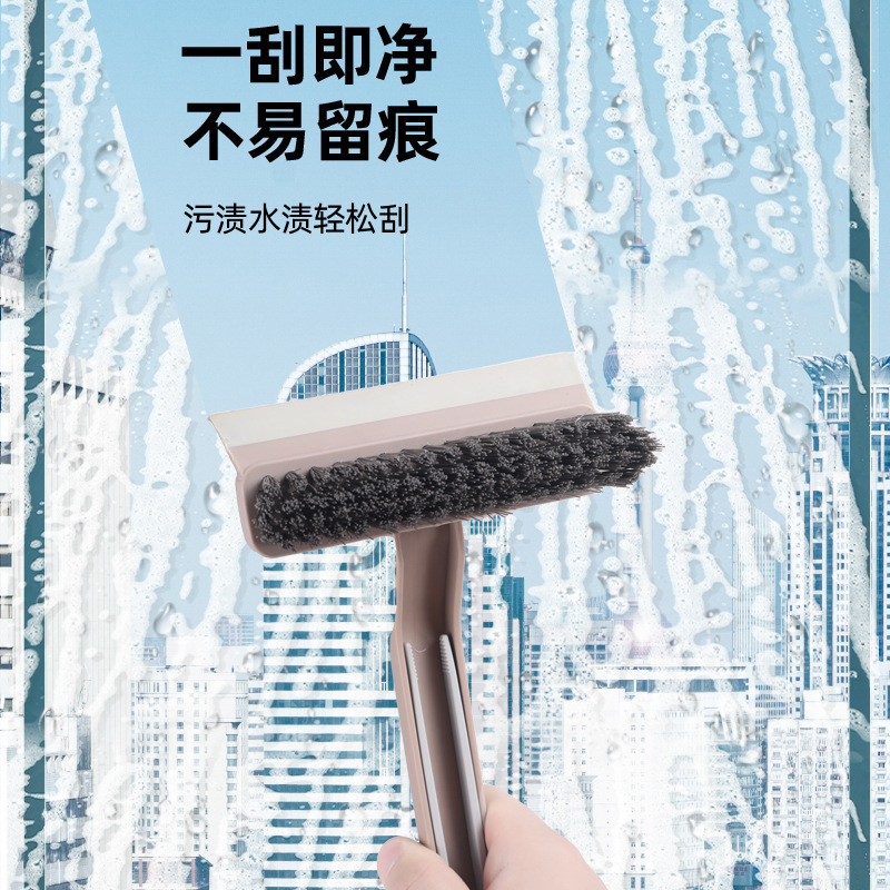 Multifunctional Rotating Gap Brushes Four-in-One Bathroom Floor Brush Tile No Dead Angle Cleaning Floor Joint Brush Rotating Wiper Brush