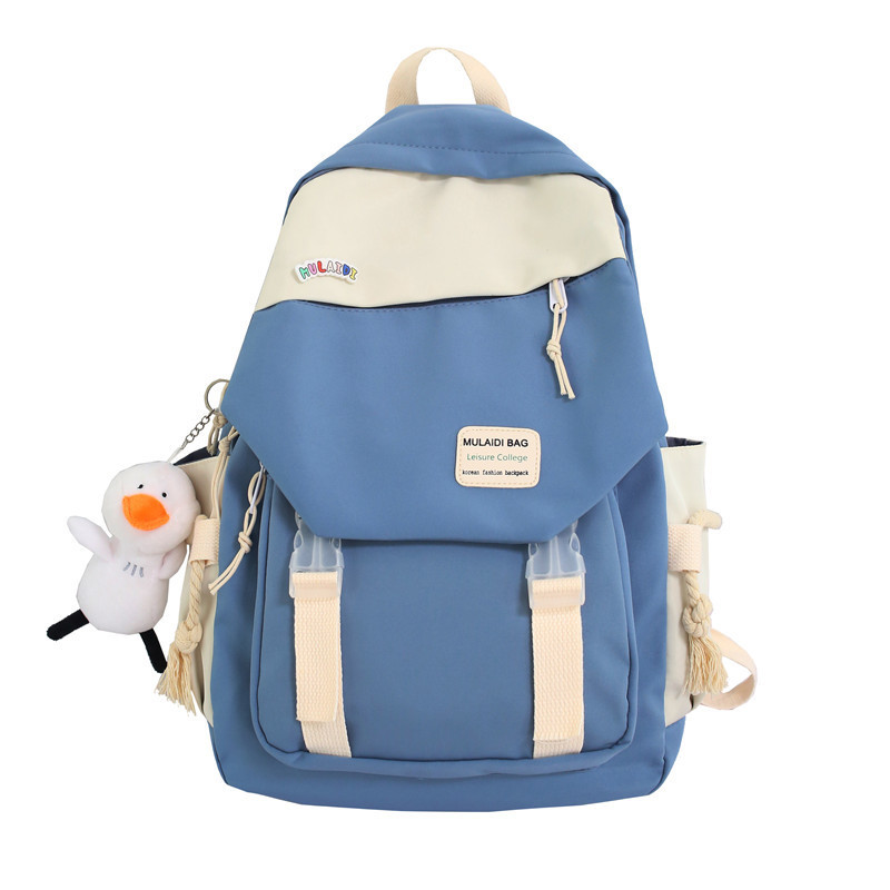 2022 Opening Season New School Bag Wholesale Korean Fashion Early High School Student Schoolbag Large Capacity Backpack