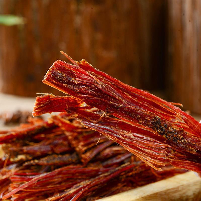 云南特产牛干巴傣旺火烧干巴风干牛肉干傣味手撕牛肉干巴休闲零食