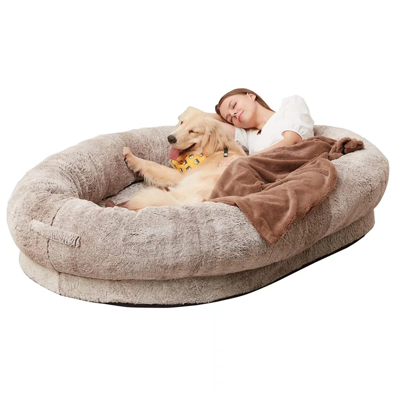 Human Dogbed Amazon People Dog Bed Outdoor Pet Bed Indoor People Sleep Huge Doghouse Cathouse Removable and Washable