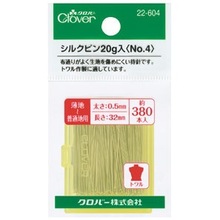 #22-604缝纫用大头针 4号CLOVER 可乐牌