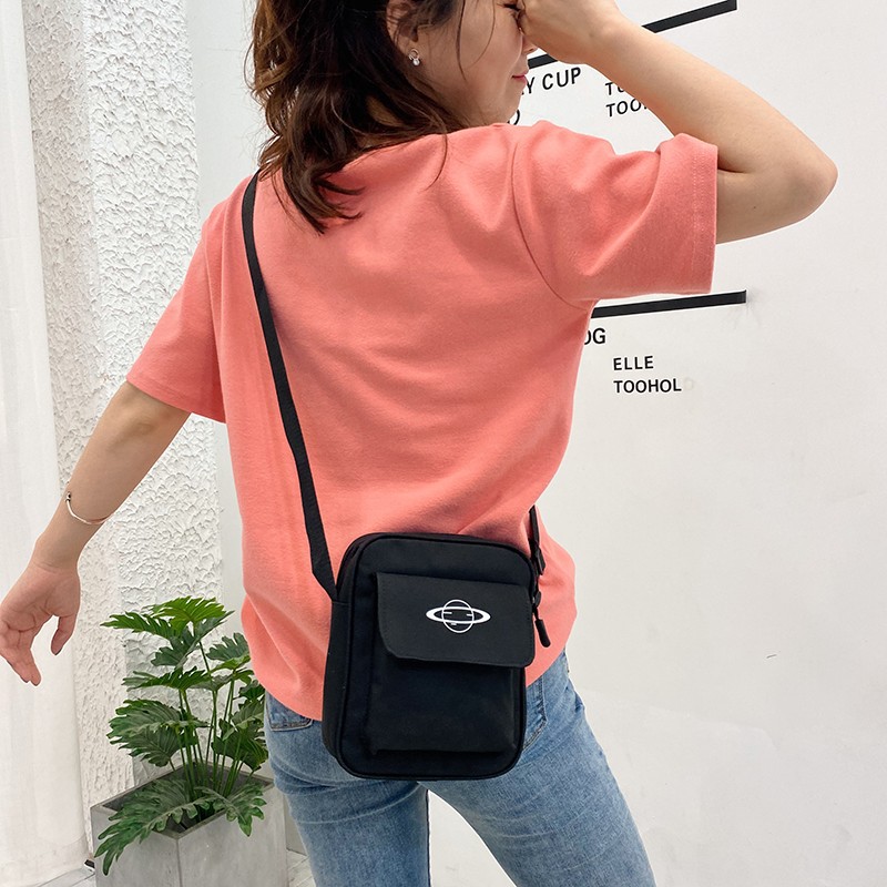 Cross-Border Shoulder Bag 2022 New Japanese Harajuku Style Mobile Coin Purse Fashion Trendy Commuter Travel Bag