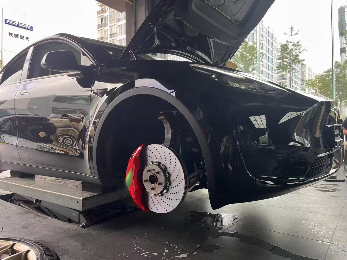 model3/y/x/s十活塞10n刹车卡钳改装套装正品国产改装配件-阿里巴巴