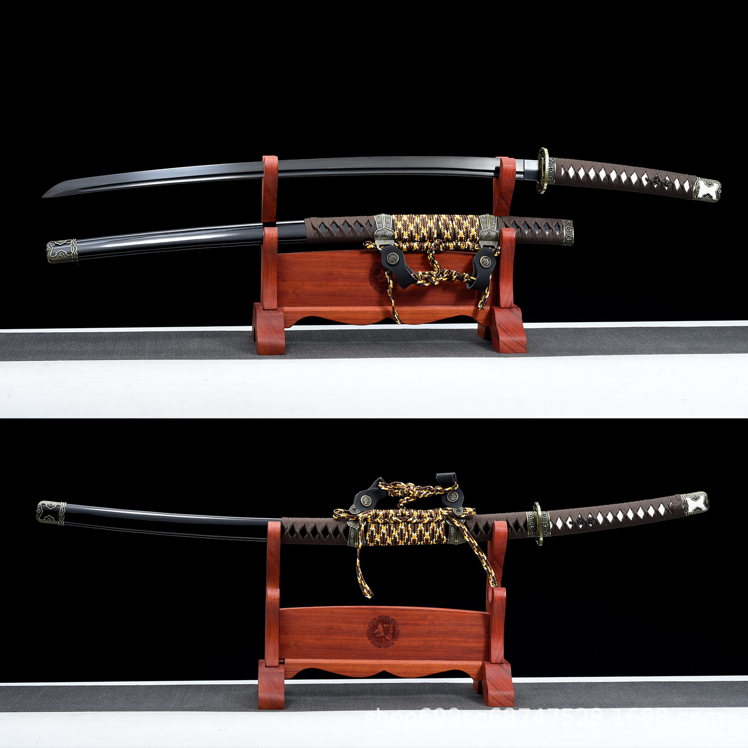 禾久黑影太刀高性能太刀龙泉宝剑唐横刀未开刃-阿里巴巴