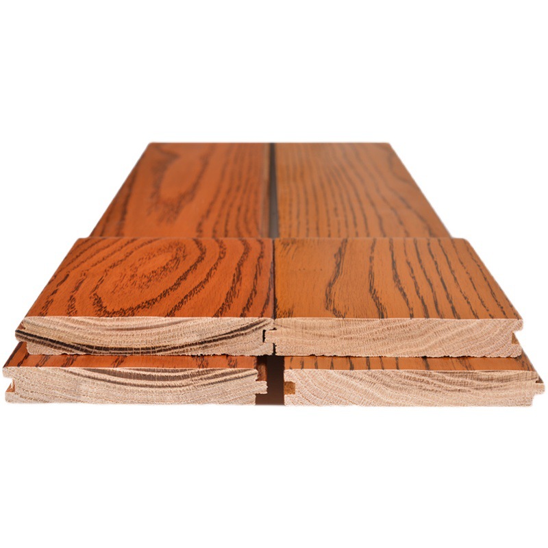 美国红橡北欧白橡纯实木地板厂家直销原木环保仿古a级手抓纹自然