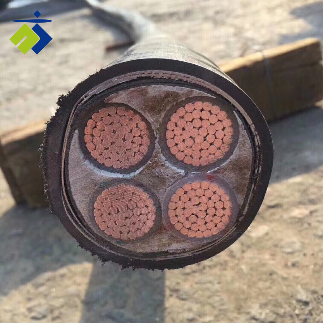 zryjv/yjv22电缆3×95平方三相四线五线铜芯硬线铠装阻燃0.6/1