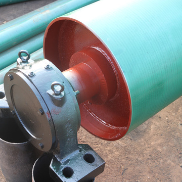 输送皮带机无动力主动滚筒改向滚筒输送机头轮尾轮滚筒定制