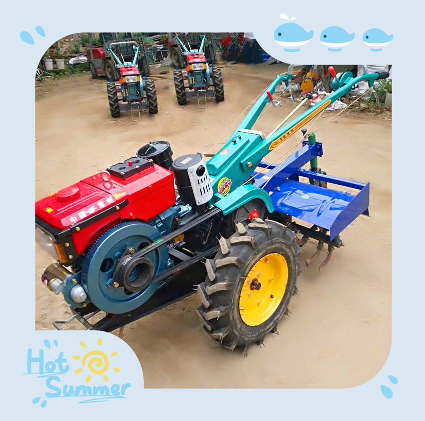 菜园大棚旋耕手扶拖拉机 农用小型旋耕犁地机 兴星源手扶拖拉机