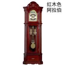 六面大型抽屉机械立式钟表欧式落地钟客厅实木摆钟立钟落地座钟