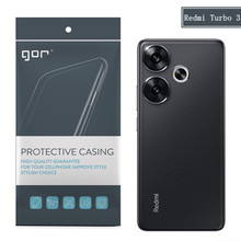 GOR适用Redmi Turbo 3保护壳手机保护套 红米Turbo 3透明TPU软壳