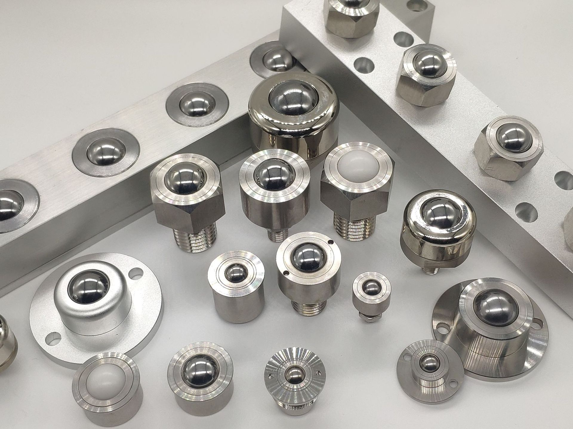 东莞现货销售气流上浮式钢珠滚轮组件bca30-5 bca30-10 bca30-15