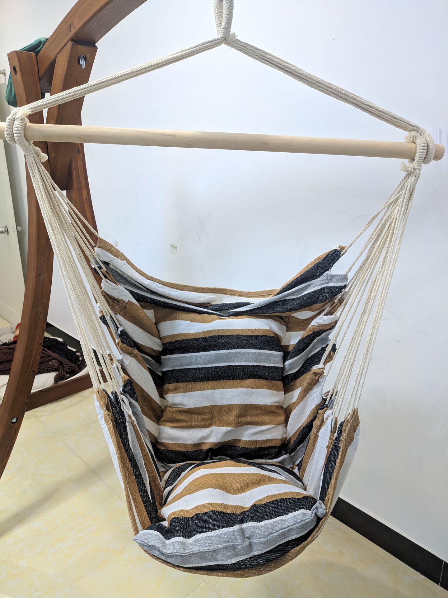 大学生宿舍寝室吊椅 户外室内ins秋千吊椅帆布成人吊床秋千休闲